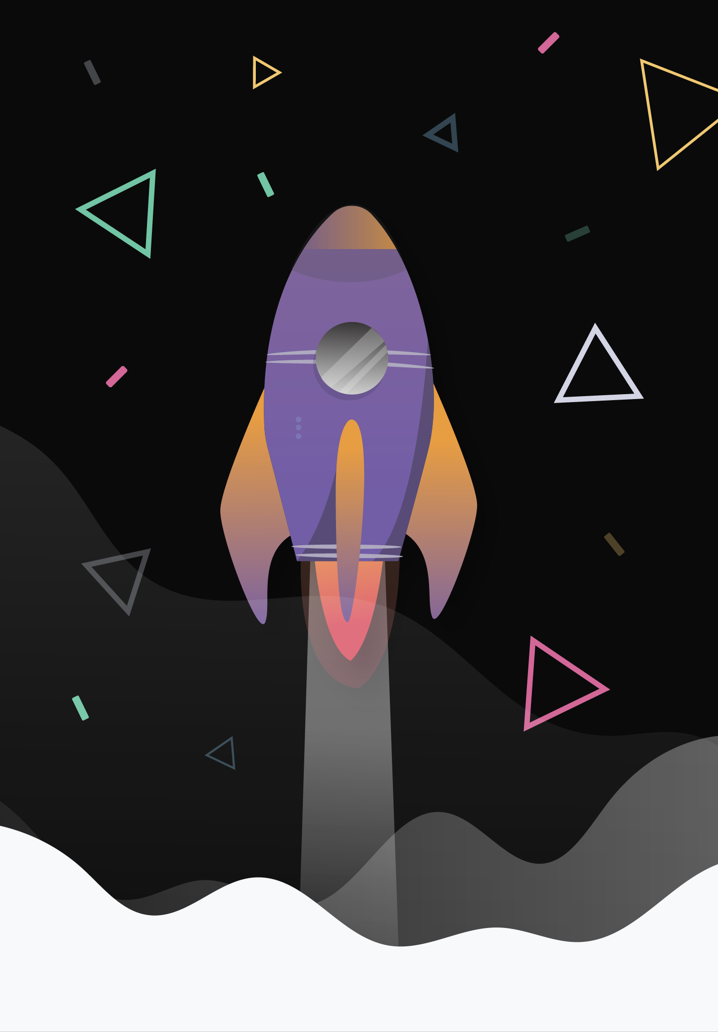 Contact form illustration